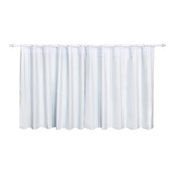 Cortina De Pia C/ Corta- Luz De Renda 2,00x0,80 Cor Branco