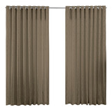 Cortina Jacquard Semi Blackout 8,00m X 1,80m Sala E Quarto