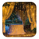 Cortina Led 300l 8 Funções 3x2m Decoração Ambientes Internos