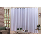Cortina Luxo Varão Voil Sala/quarto 6x4 Mts Forro Microfib