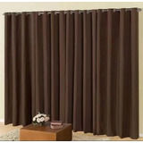 Cortina P/ Sala Voil C/ Forro Blackout Tecido 95% 2,0 X 1,80