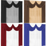 Cortina Paris 3 00 X 2 70 Metros Para Sala Ou Quarto