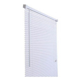 Cortina Persiana Horiz 25 Mm Pvc 80 X 130 Cm Branca Atlas