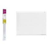 Cortina Persiana Horiz Pvc 25mm 120 X 130cm Branca Primafer