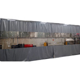 Cortina Pvc 4,0m(l) 3,80m(a) Cabine De Pintura Frete Grátis
