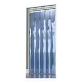 Cortina Pvc Transparente - Larg 1,00 X Alt 2,10