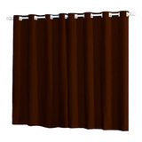 Cortina Roma 2 80 X 1 80 Metros P Varão - Oxford - Tabaco
