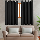 Cortina Roma Com Ilhós 2 20 X 1 40 Para Sala Ou Quarto