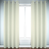 Cortina Sala Ou Quarto 3.00x2.50 Grande!!! Cor Creme