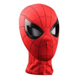 Cosplay De Spiderman Com Olhos Móveis Máscara Homem-aranha