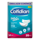 Cotidian Bem Estar Fralda Adulto Incontinência