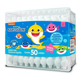 Cotonetes Bebês Hastes Baby Shark 01 Caixa 50 Unid Cremer