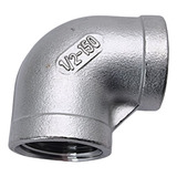 Cotovelo Curva Joelho 90° Inox 316 Rosca Bsp Ø 1/2 Conexão