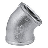 Cotovelo Joelho 45º Graus 3/4 Galvanizada F/f-bsp