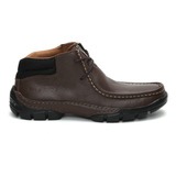 Coturno Sapato Bota Masculina Casual Couro Black Friday 