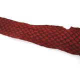 Couro/pele Tilápia Vermelho (5 Pçs) Biju/artesanato 1006