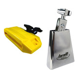 Cowbell 6 Polegadas + Bloco Sonoro Agudo Torelli