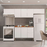 Cozinha Compacta 4 Peças 8 Portas 2 Gavetas Bella Wt