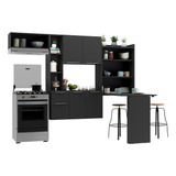 Cozinha Compacta Com Mesa Dobrável Sofia