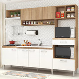 Cozinha Compacta Modulada 8 Portas 1