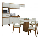 Cozinha Completa Com Mesa E 4 Cadeiras Paulista 7 Portas 2