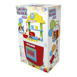 Cozinha De Brinquedo Infantil Colorida Portátil C/acessórios