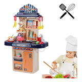 Cozinha De Brinquedo Menina Interativa Sai Fumaça