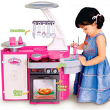 Cozinha Infantil Classic Com Fogão Pia Geladeira Cotiplás