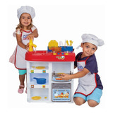 Cozinha Infantil Completa Master Chef Kids Magic Toys Cor Colorido Conforme Imagem