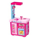 Cozinha Infantil Da Barbie Completa 92cm