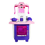 Cozinha Infantil De Brinquedo Completa Sai Água + Acessórios