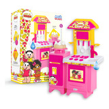 Cozinha Infantil Turma Da Monica Geladeira Fogão Rosa Barato