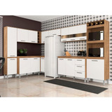 Cozinha Modulada C/balcão 9 Peças Fiorella