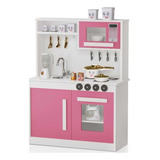 Cozinha Perfeita Infantil Para Meninas Em Mdf Rosa Promocao