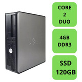 Cpu Barato Dell Optiplex Core 2 Duo 4gb Ddr3 250gb Brinde