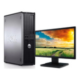 Cpu Pc Dell Completo 500 Hd 4gb Monitor 19`