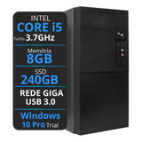  Cpu Pc  Torre Core I5 3.30ghz 8gb Ssd 240gb Gigabit Usb 3.0