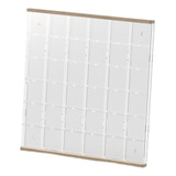 Crachás Transparentes Broche Pinos Caixa Broche 36 Grades