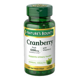 Cranberry Nature's Bounty 4200mg + Vitamina