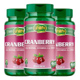 Cranberry Suplemento Alimentar Vegano 60 Cápsulas