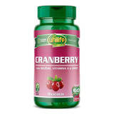 Cranberry Suplemento Alimentar Vegano 60 Cápsulas