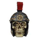 Crânio Caveira Em Resina Halloween Estatuetas Diversos