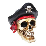 Cranio Caveira Pirata Com Chapéu
