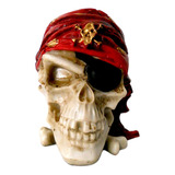Cranio Cinzeiro Pirata Com Tampa -