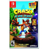 Crash Bandicoot N Sane Trilogy - Switch Mídia Físca Lacrado