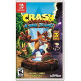 Crash Bandicoot N'sane Trilogy - Mídia Física (switch) Novo