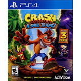 Crash Bandicoot N'sane Trilogy! Ps4 Mídia Física Seminovo