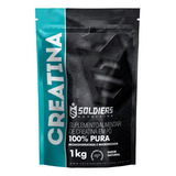 Creatina Monohidratada 1kg - 100% Pura - Soldiers Nutrition