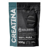 Creatina Monohidratada 500g Soldiers Nutrition Sabor