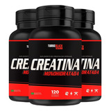 Creatina Premium 360 Cápsulas 500 Mg - Kit 03 Unidades